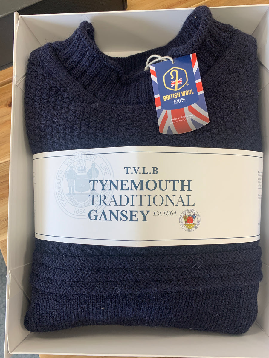 British Wool Gansey Sweater