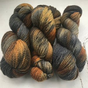 Open image in slideshow, BareFaced Smudge hand dyed British Wool Alpace &quot;Tarmachan&quot; by Jo Storie
