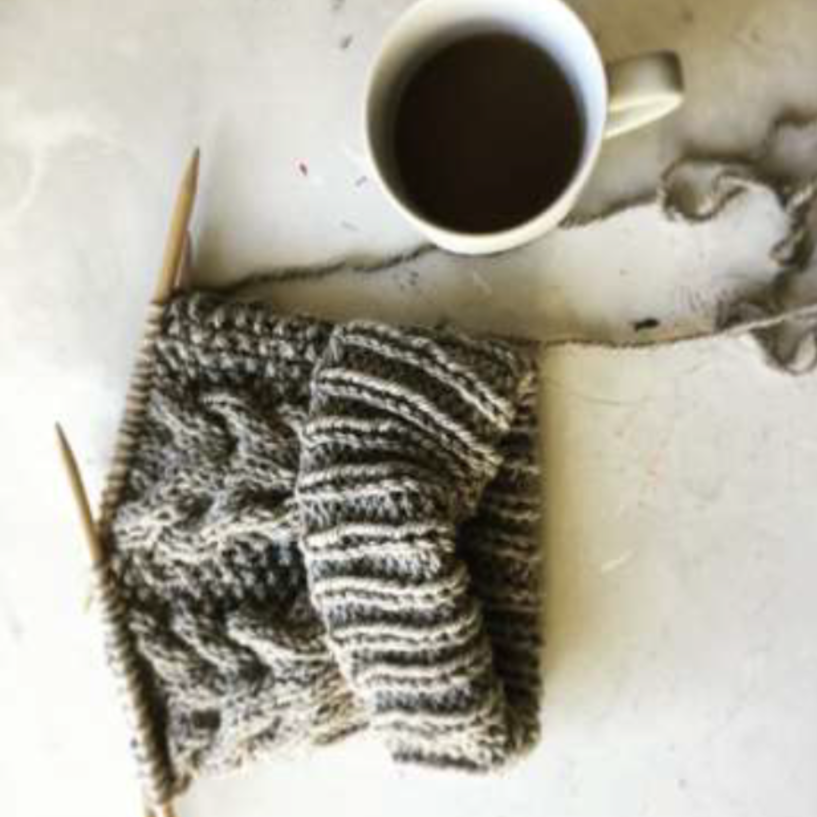 Suffolk knitted bobble hat pattern, cable knit hat pattern