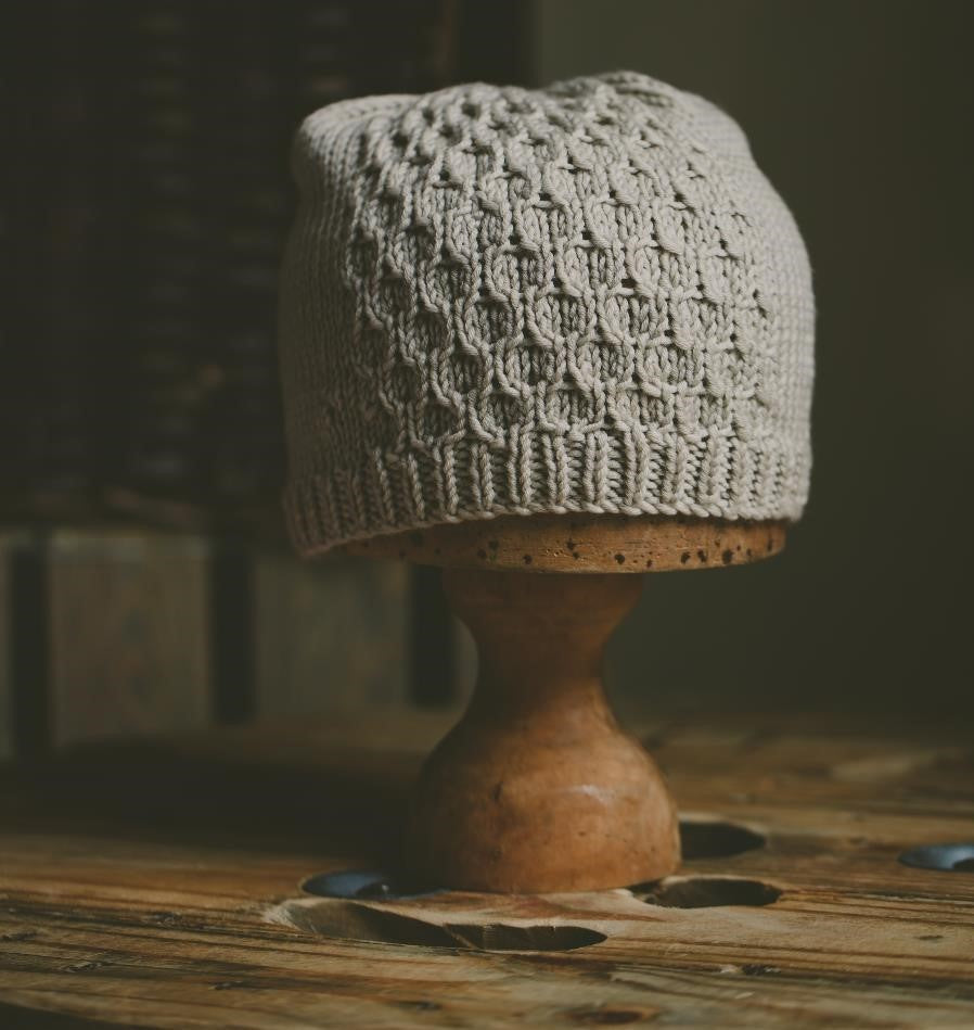 Honey Beanie Hat Knitting Pattern